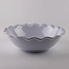 white melamine serving bowls